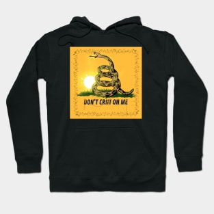 dont tread on me, with liquid Hoodie